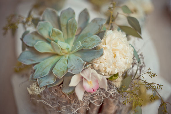 Our colors were copper sage rose and ivory Early winter wedding in 