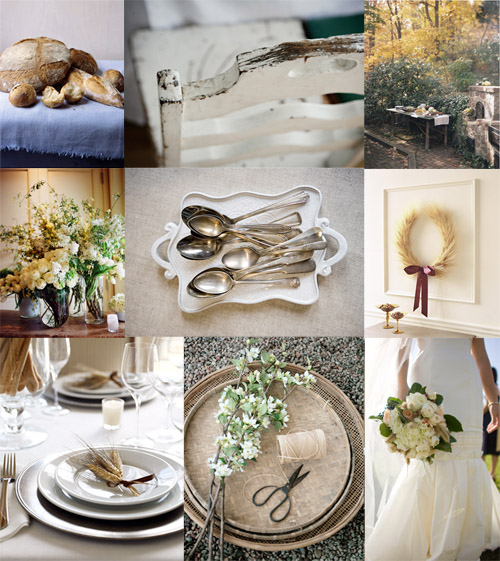 Selecting Wedding Colors From Wheat White to ROYGBVI